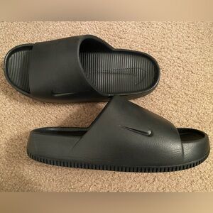 Black Nike Calm Slides Women’s 11